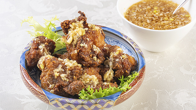 Chicken with Garlic Sauce