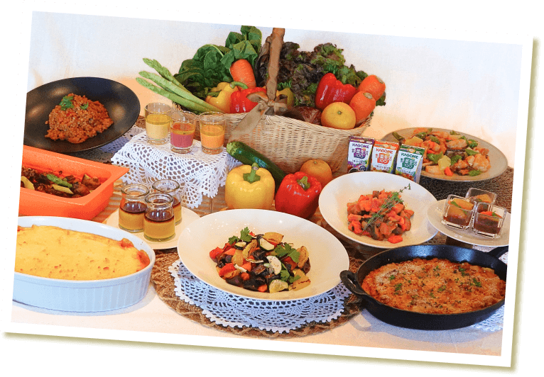 Colorful Vegetable Breakfast Combo - Image