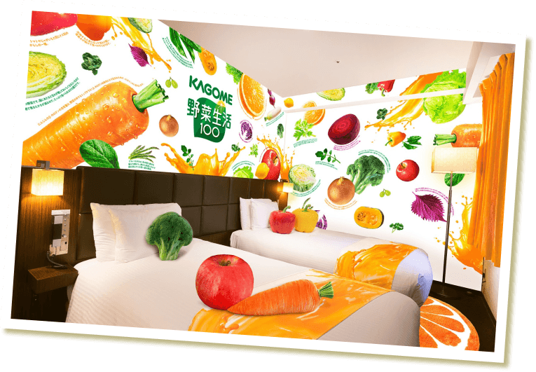 "Veggie Life 100" Collaboration Room: Concept Image