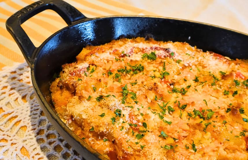 Yokohama Sakuragicho Washington Hotel Plant-Based Fluffy and Creamy Cheese Curry Gratin